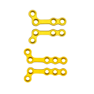 Plat maxillofacial 1.5mm 110 ° L plat