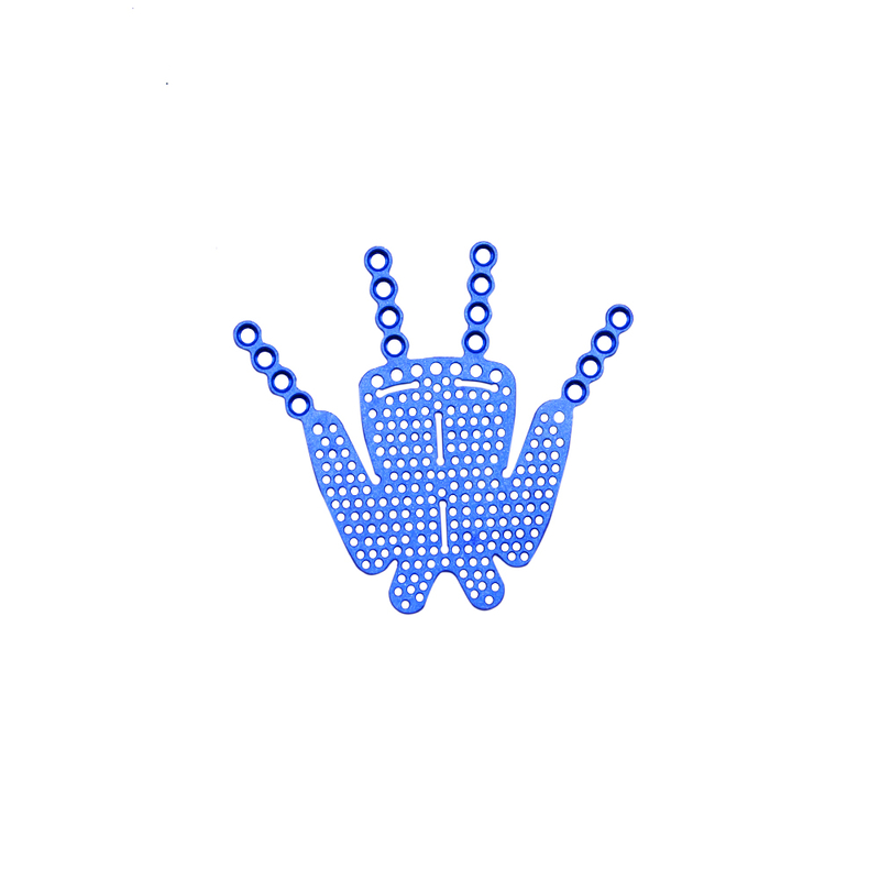 Plat orbit 1.5mm, plat maxillofacial jenis-II