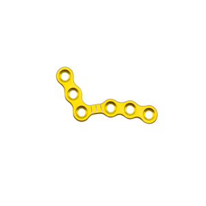 1.5mm anatomi L-plat 6 lubang maxillofacial plat