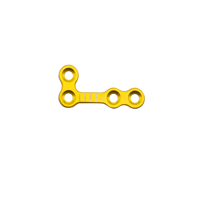 1.5mm L-plate 4 lubang pelat maksilofasial