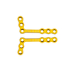 1.5mm L-plat 6 lubang plat maxillofacial