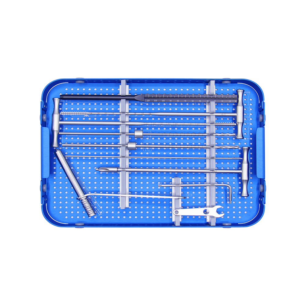 Set instrumen skru cannulated 6.5/7.3mm