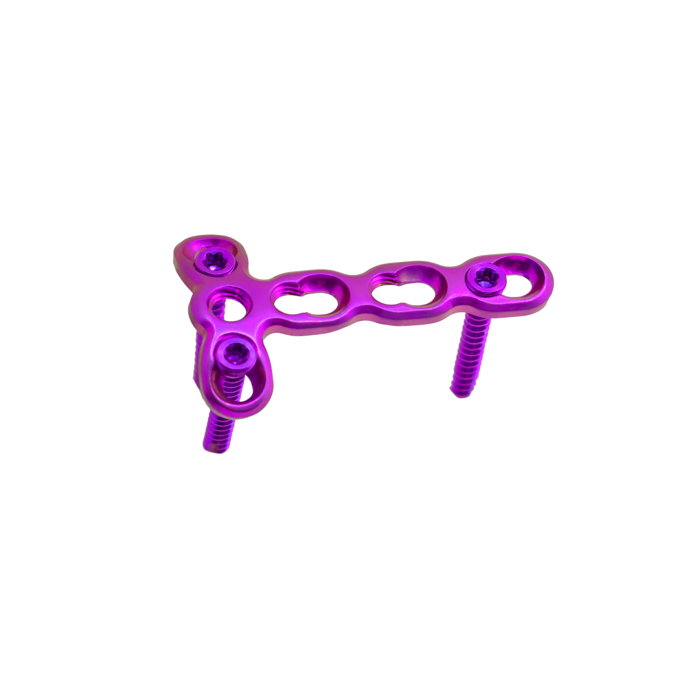 2.0 mm Mini T Locking Plate
