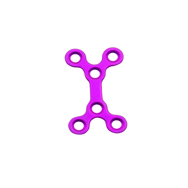 2.0mm pelat maxillofacial 2-plate double