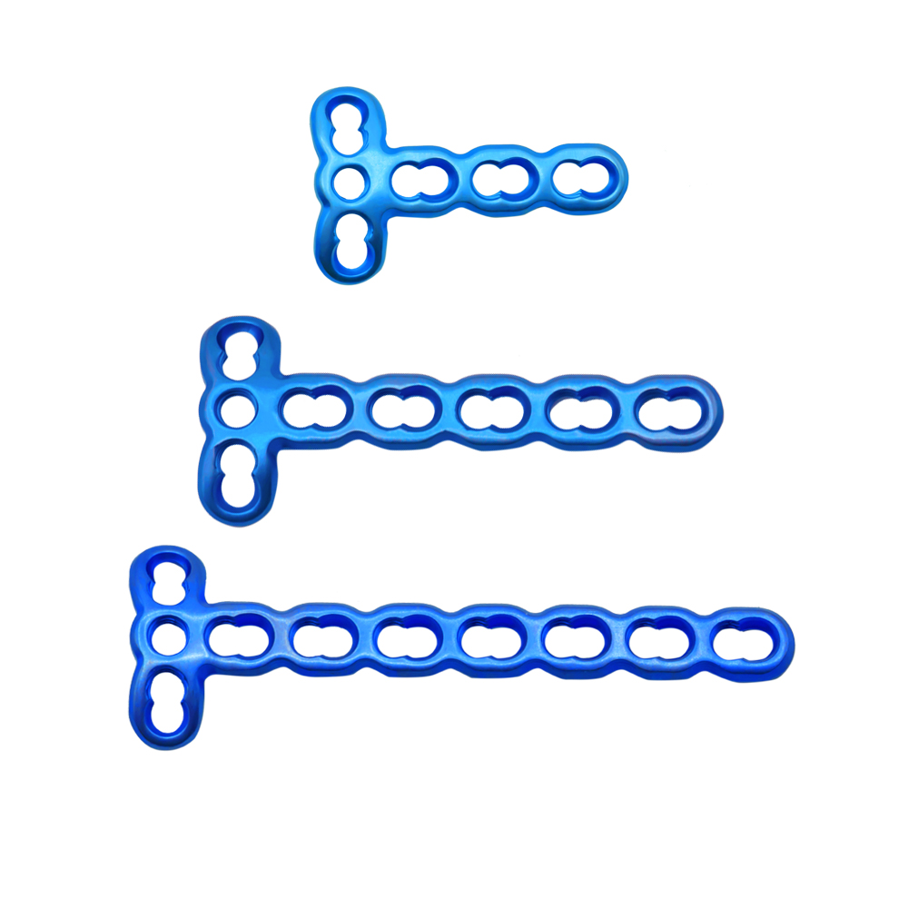 2.4 mm Mini T Locking Plate