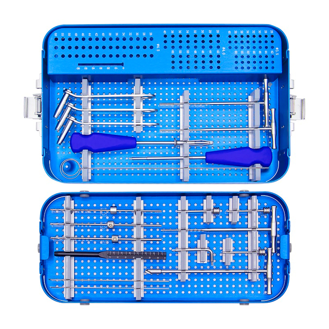 3,5/4.0/4.5mm set instrumen sekrup kanulasi