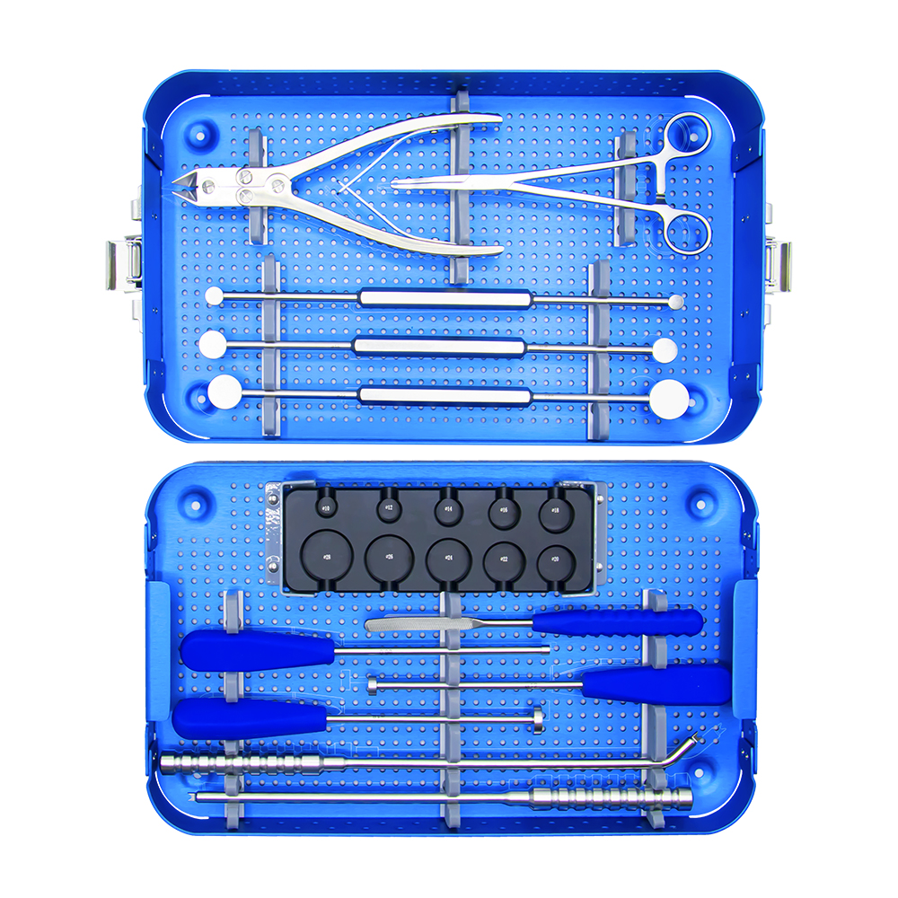 Set instrumen sangkar titanium mesh