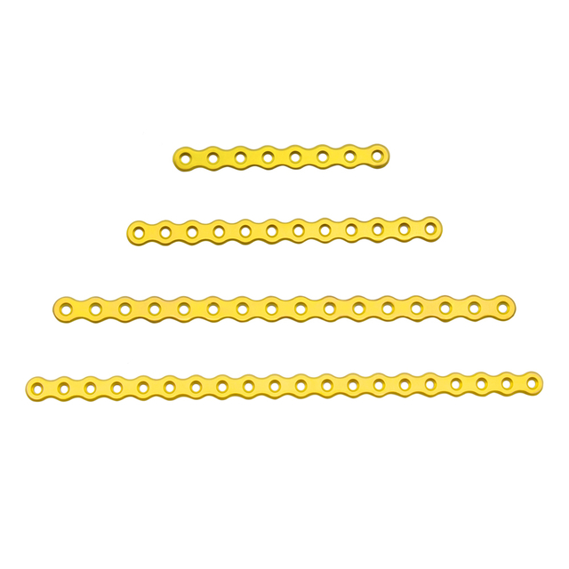 2.4mm pelat maksilofasial rekonstruksi lurus