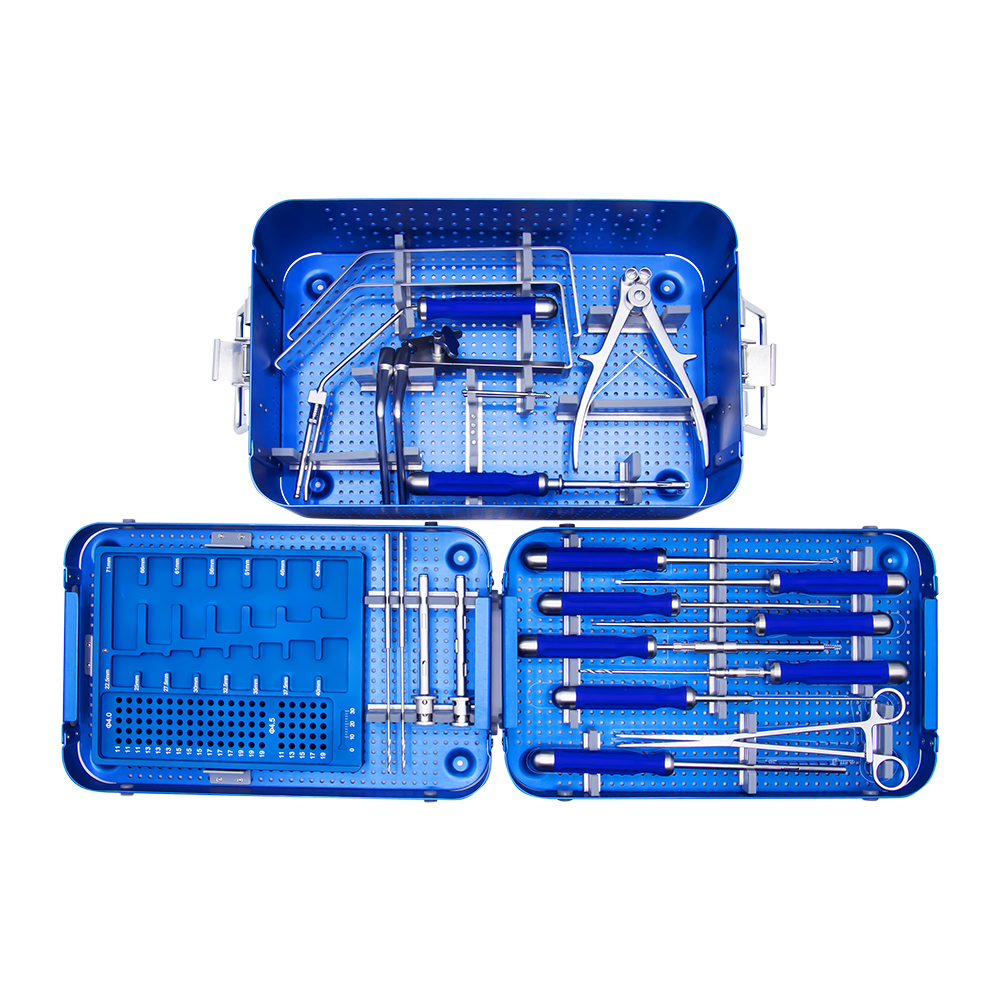 Set instrumen plat serviks anterior