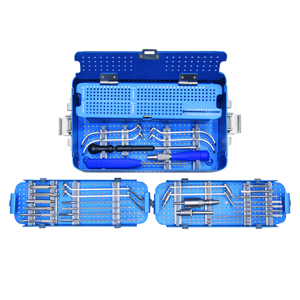 2.4/2.7 Set Instrumen Pelat Pengunci Multi-Axial