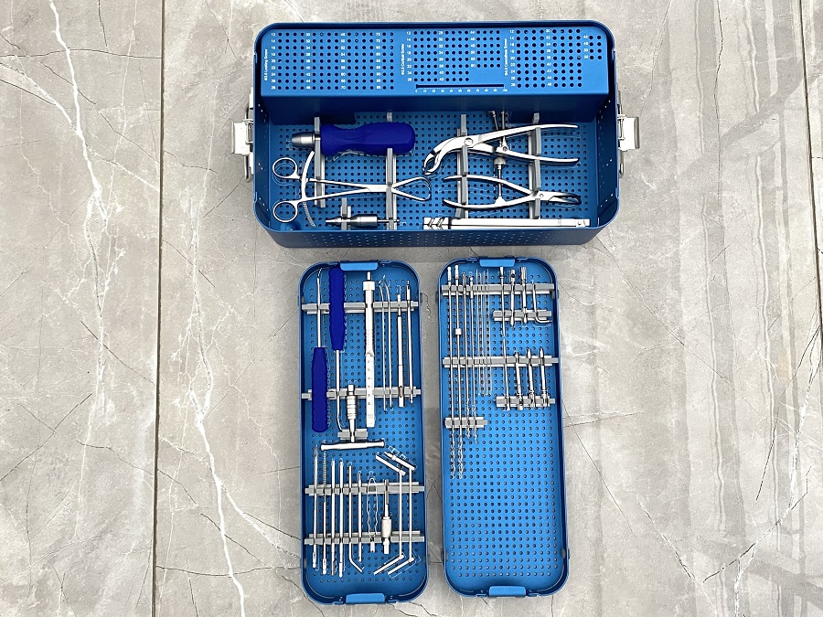 Set instrumen plat penguncian serpihan kecil (AO)
