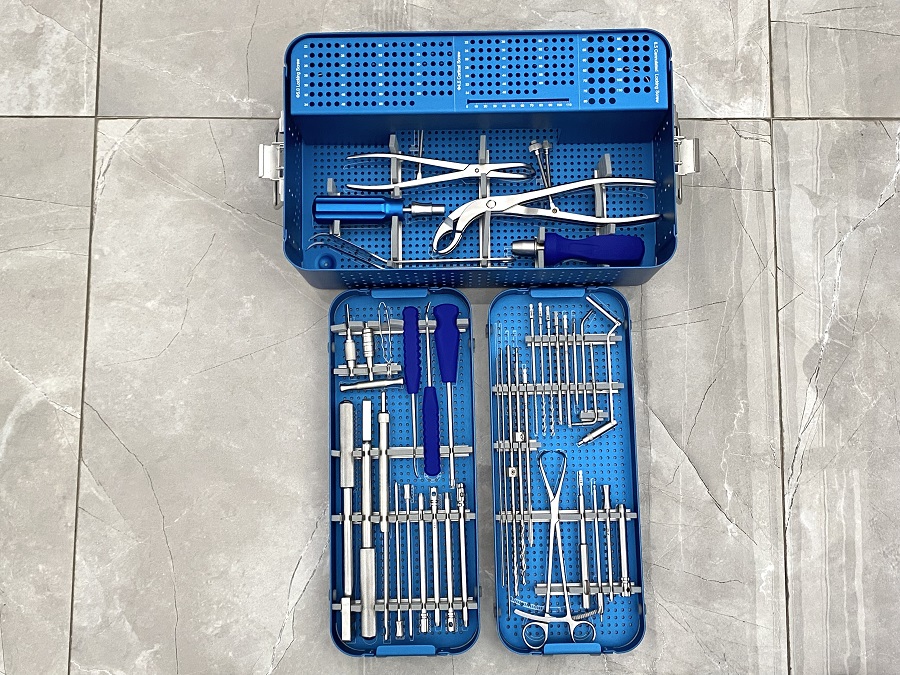 Set instrumen plat penguncian serpihan besar