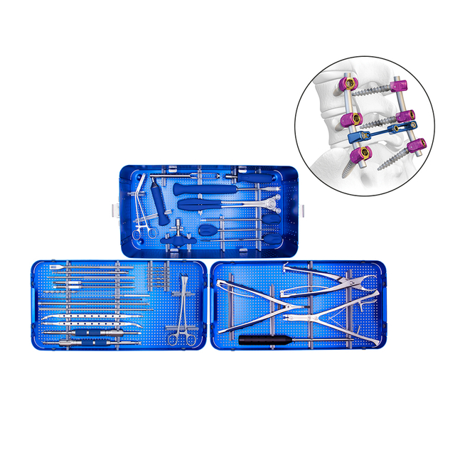 6.0mm set instrumen sistem sekrup pedis tulang belakang