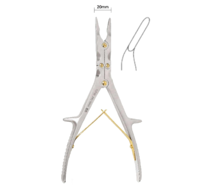 Double Joint Rongeur (Large Open File)