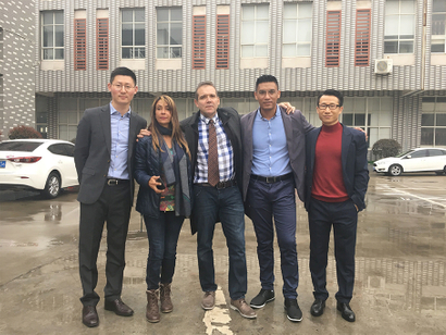 2017 with Colombia customers 