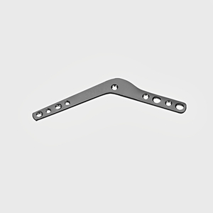 Arthrodesis of wrist joint locking plate