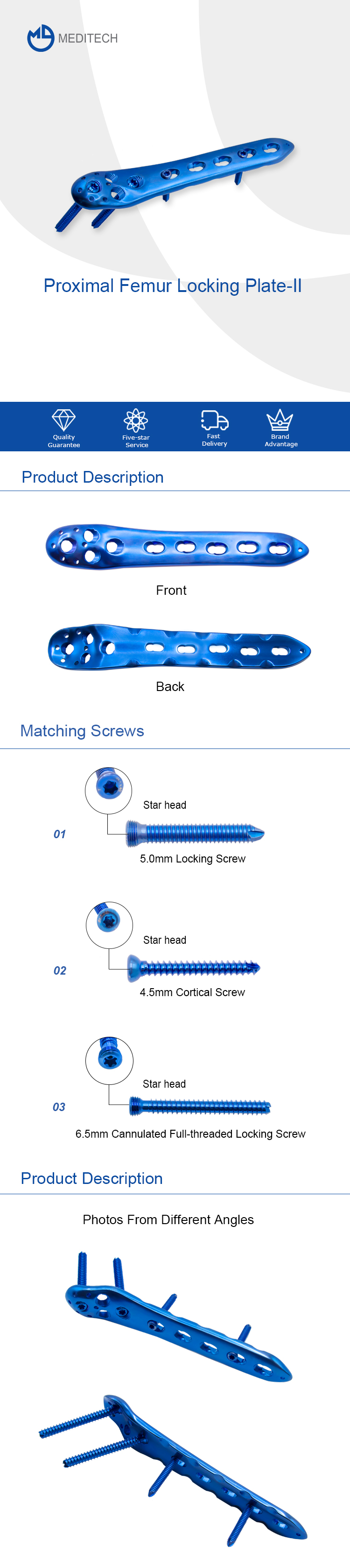 Proximal Femoral Locking Plate