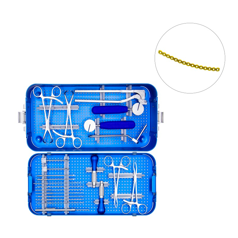 Set instrumen plat pengunci Russtruktur Rusuk Ribstruksi